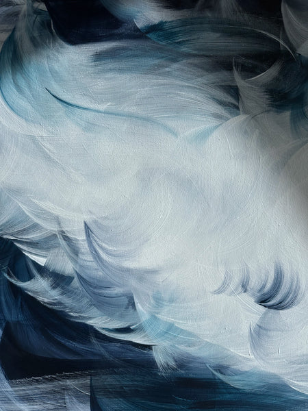 Moonlit beachside memories