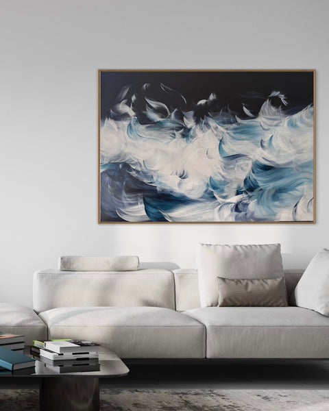 Moonlit beachside memories